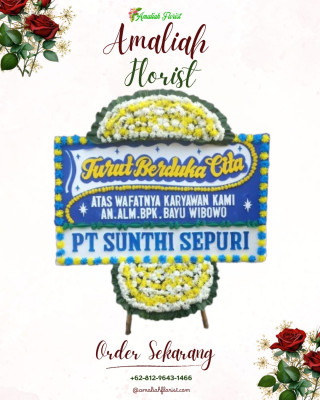 Papan Bunga Duka di Bulik Timur