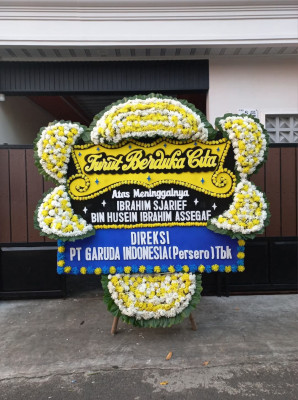 Papan Bunga Duka di Bulik Timur